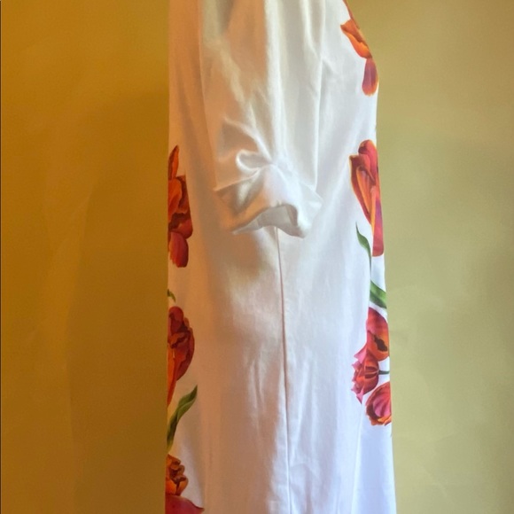 Tulips Hand Painted on a NEW Dress - Picture 7 of 13